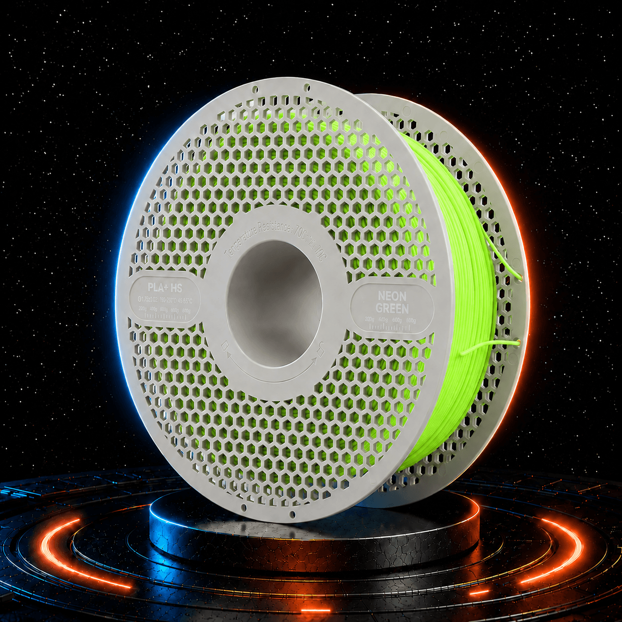 Filamento PLA+ High Speed Toolbox 1KG Neon Green